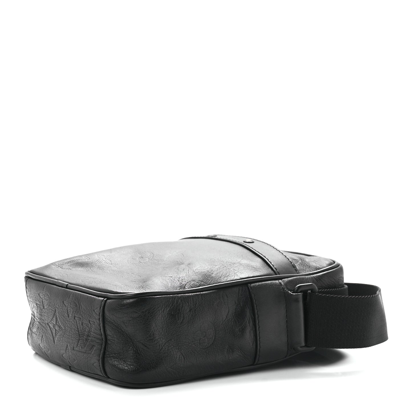 Calfskin Monogram Shadow Danube PM Black