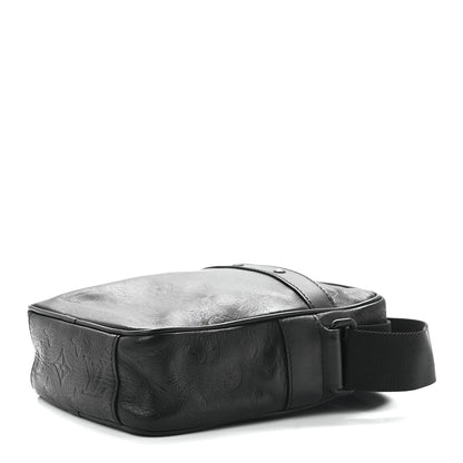 Louis Vuitton Calfskin Monogram Shadow Danube PM Black 10 of 12