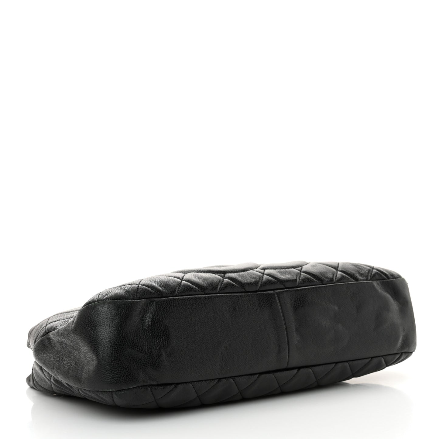 Caviar Quilted Timeless CC Soft Tote Black