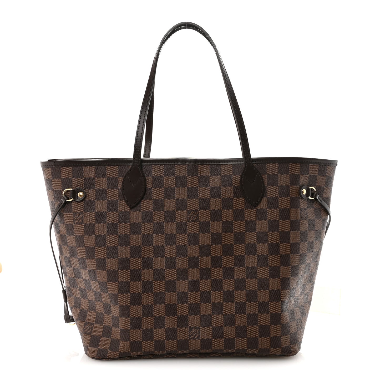 Damier Ebene Neo Neverfull MM Rose Ballerine