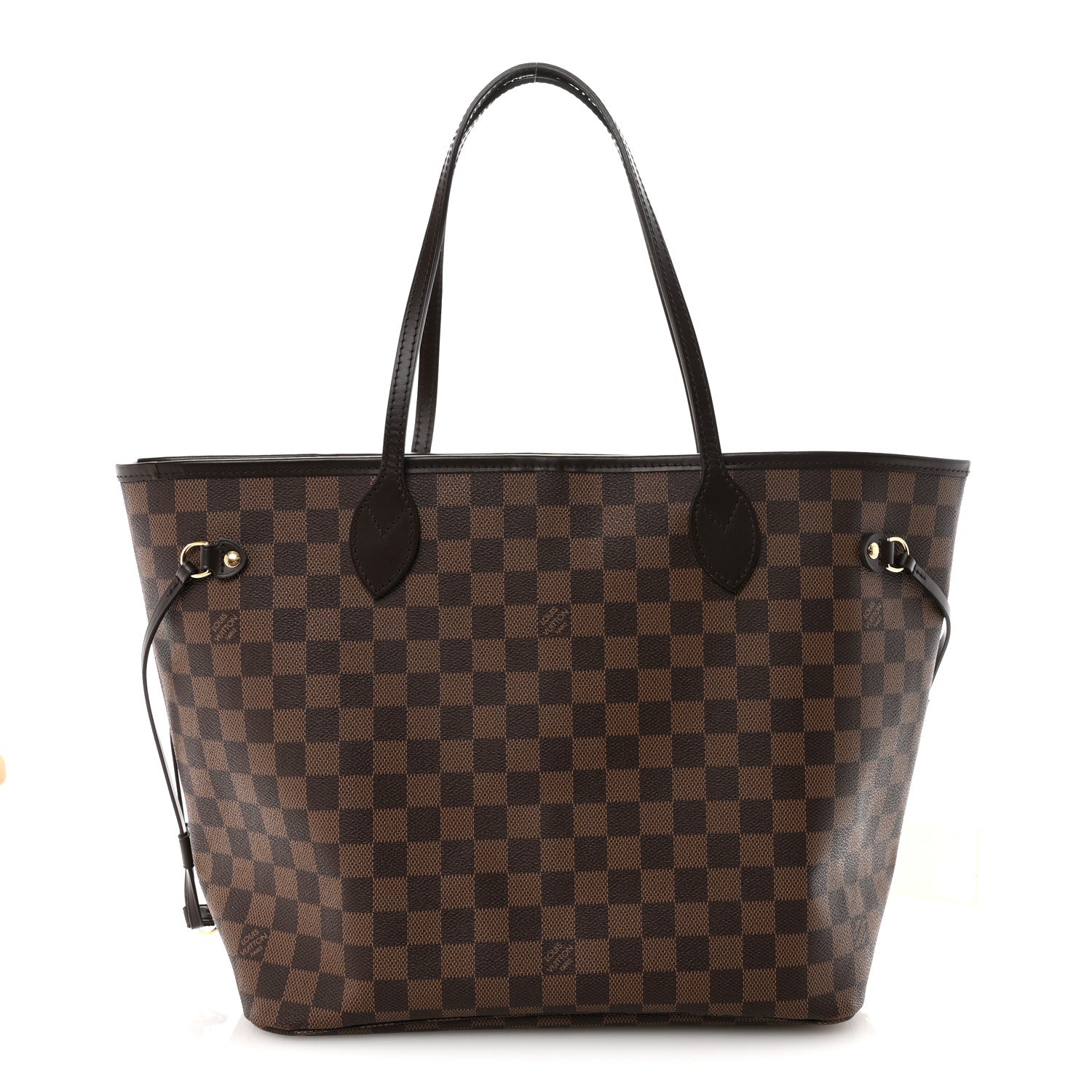 Louis Vuitton Damier Ebene Neo Neverfull MM Rose Ballerine 1 of 11