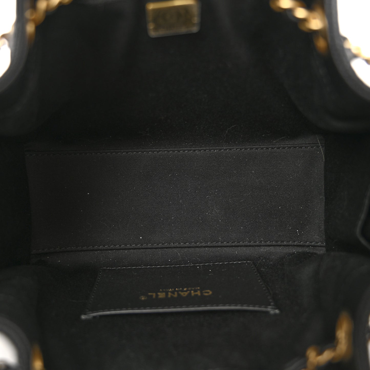 Caviar Quilted Mini Chanel 25 Handbag Black