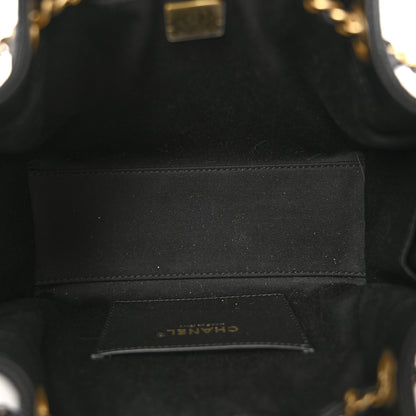 Chanel Caviar Quilted Mini Chanel 25 Handbag Black 5 of 11