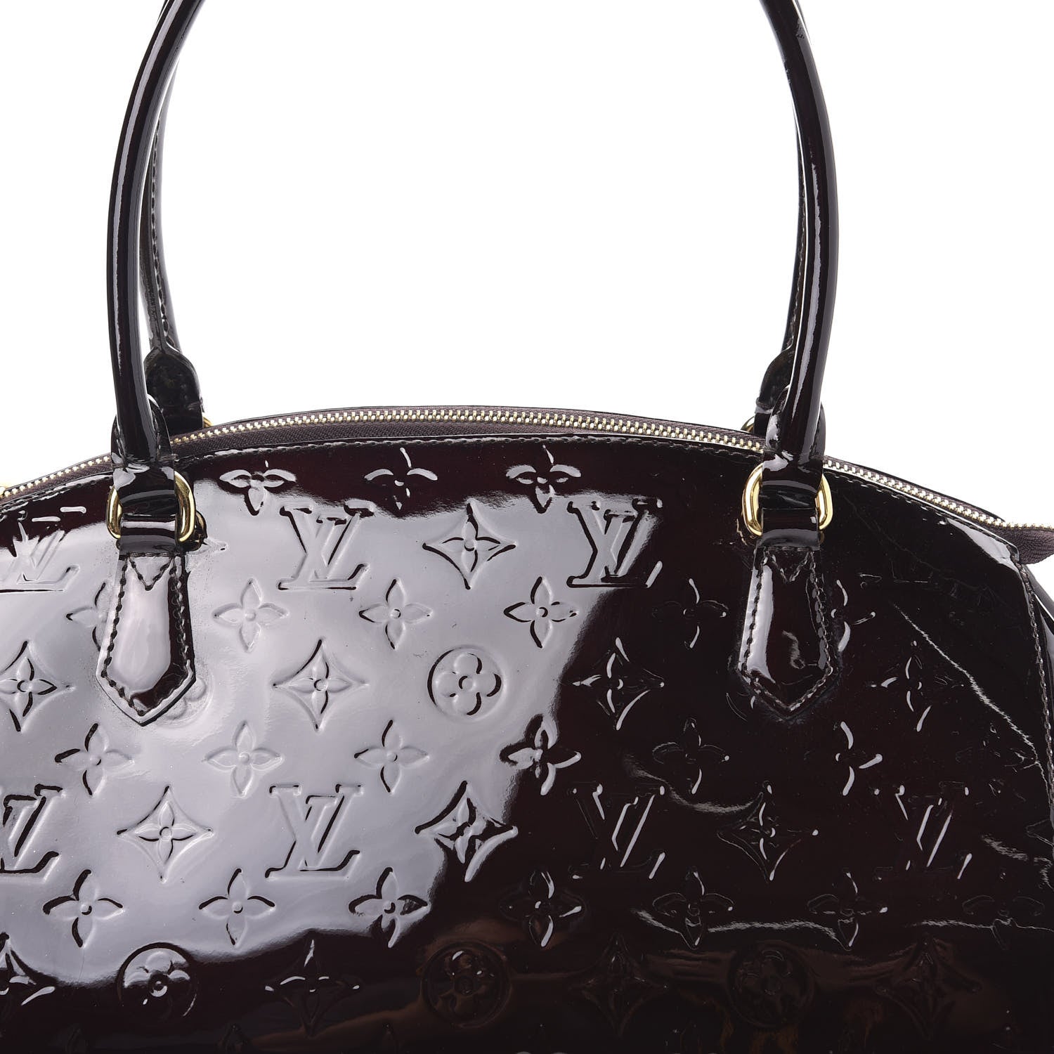 Louis Vuitton Vernis Sherwood GM Amarante 9 of 10