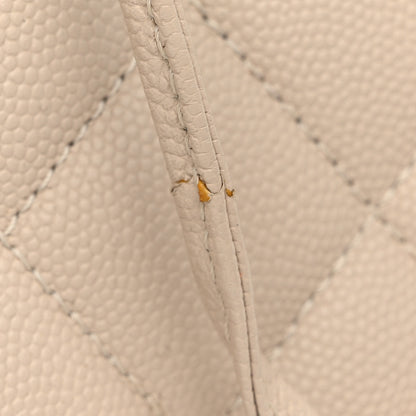 Chanel Caviar Quilted Business Affinity Backpack Light Beige 11 of 11