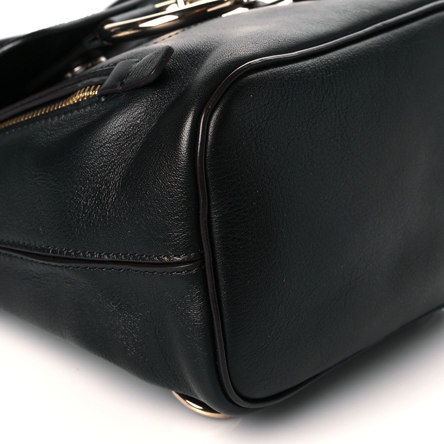 Chloe Suede Calfskin Mini Faye Backpack Black 10 of 11