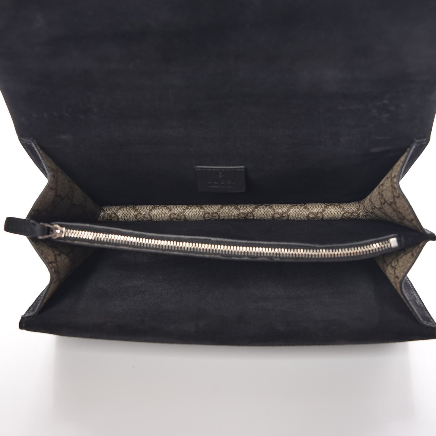 GG Supreme Monogram Small Dionysus Shoulder Bag Black