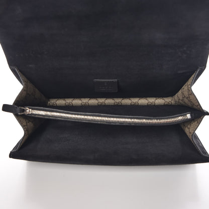 Gucci GG Supreme Monogram Small Dionysus Shoulder Bag Black 6 of 9