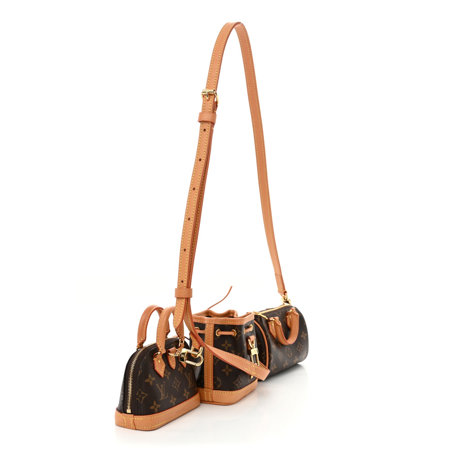 Louis Vuitton Monogram Trio Mini Icones 3 of 11