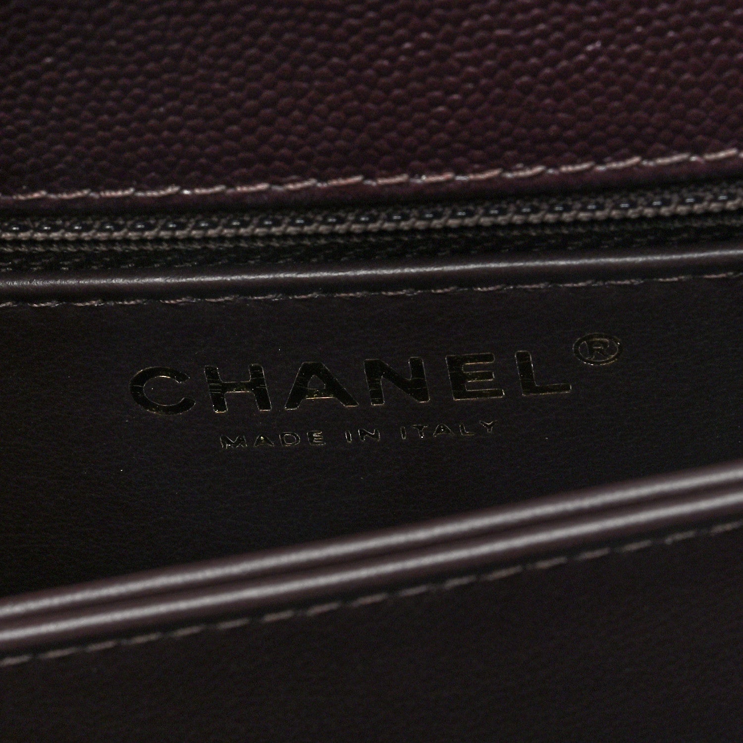 Chanel Caviar Quilted Mini Coco Handle Flap Dark Brown 6 of 10