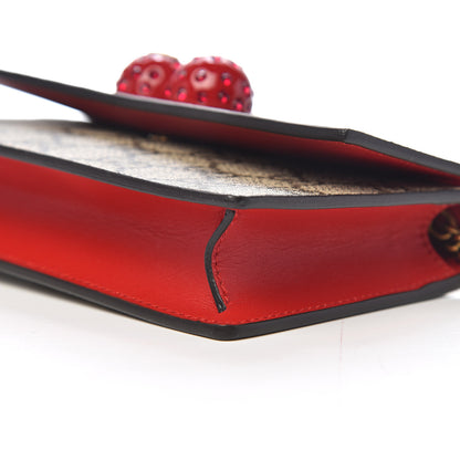 Gucci GG Supreme Monogram Mini Cherry Chain Bag 7 of 8