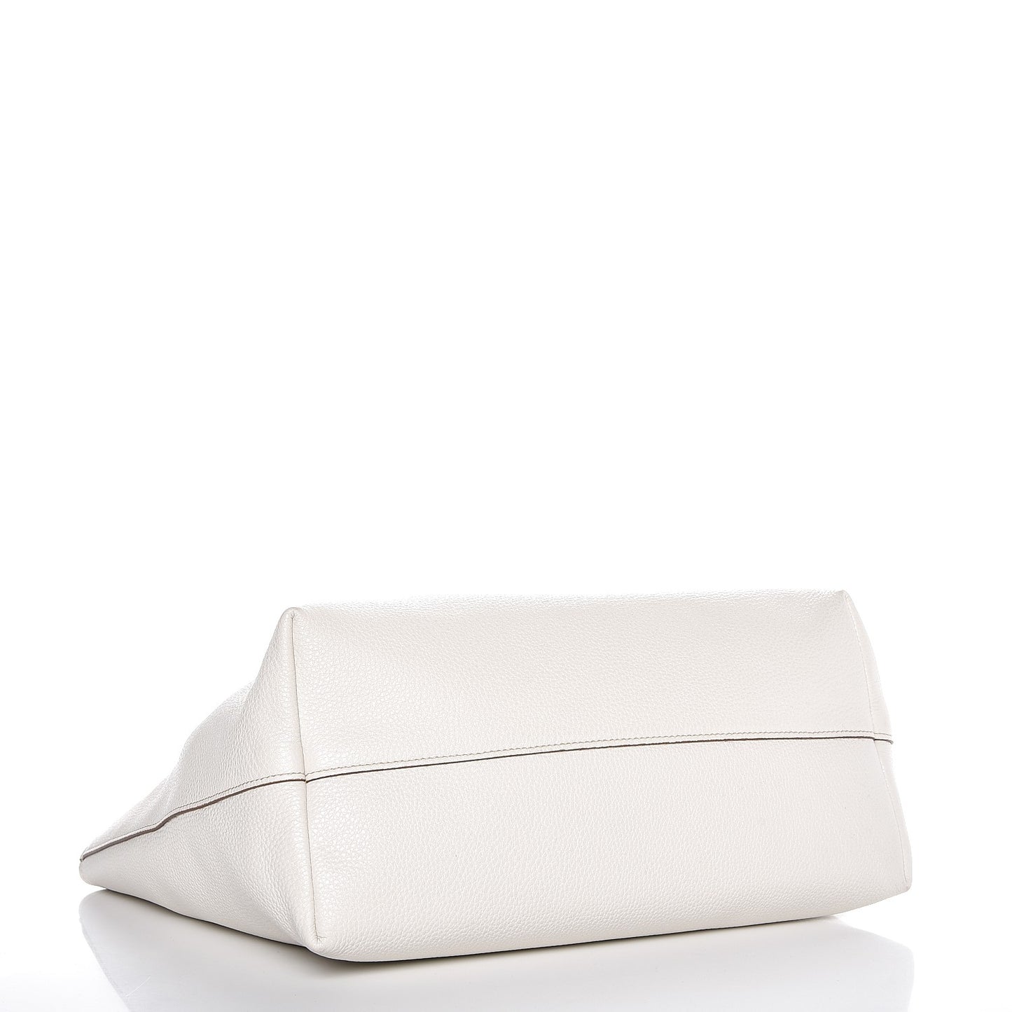 Vitello Daino Shopping Tote Talco