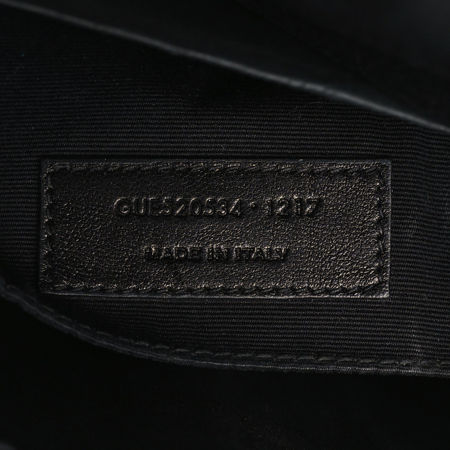 Saint Laurent Calfskin Matelasse Monogram Lou Camera Bag Black 7 of 10