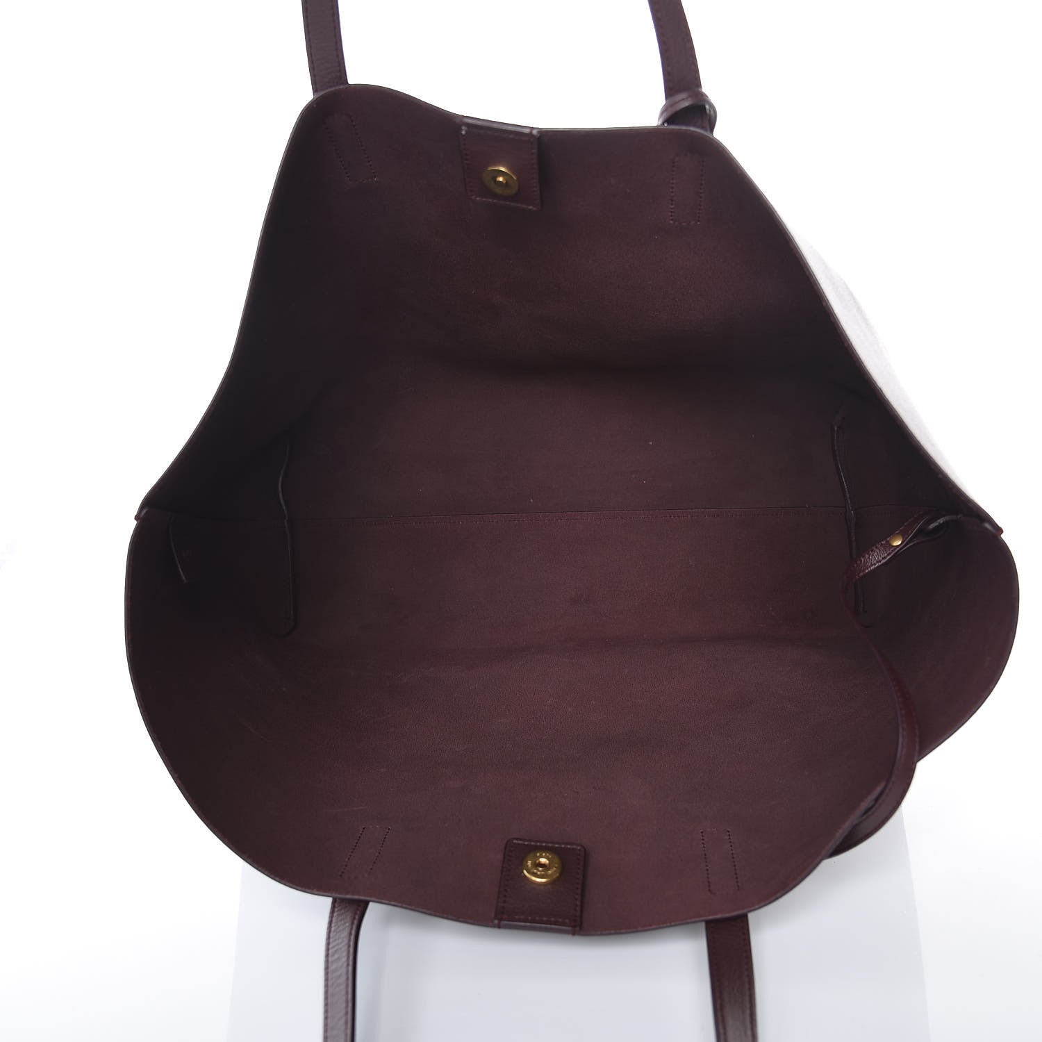 Saint Laurent Calfskin Large Shopping Tote Palissandre 6 of 8