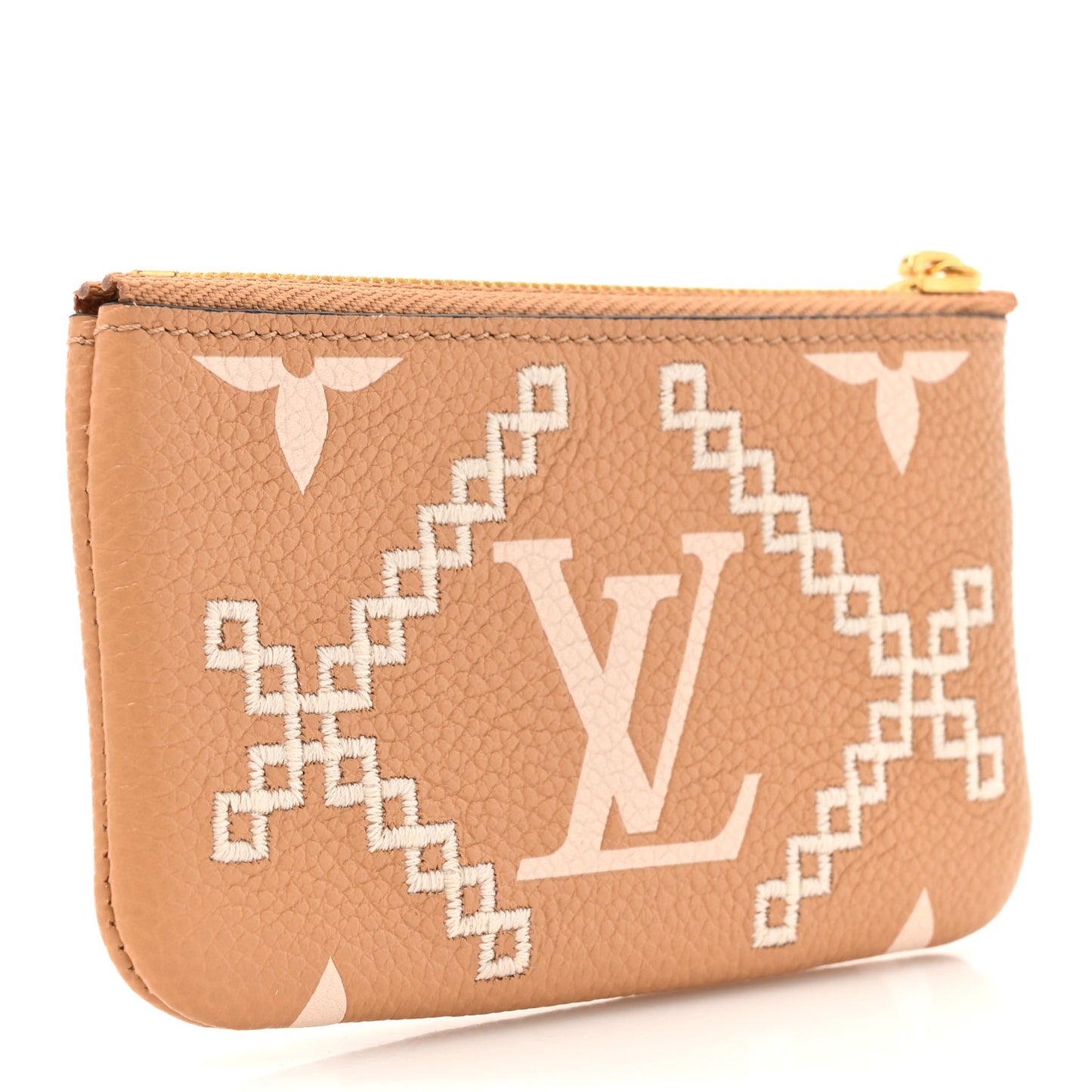 Empreinte Monogram Giant Broderies Key Pouch Arizona