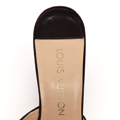 Louis Vuitton Monogram Mini Lin Mules 36 Cherry 7 of 10