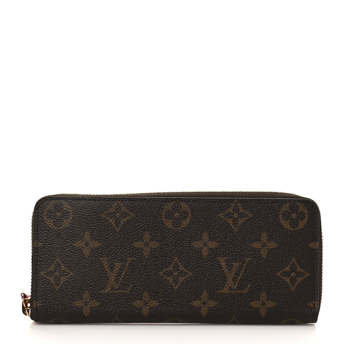 Monogram Clemence Wallet Fuchsia