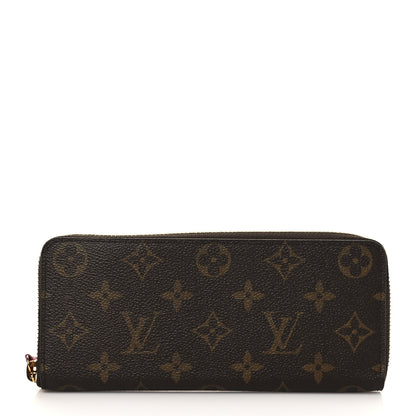 Louis Vuitton Monogram Clemence Wallet Fuchsia 1 of 6
