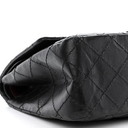 Chanel Aged Calfskin Quilted 2.55 Reissue 226 Flap Black 9 of 10