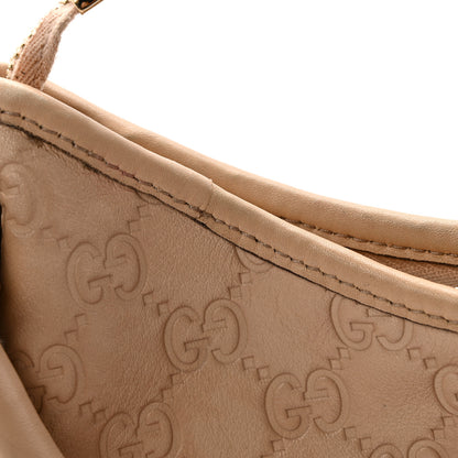 Gucci Guccissima Medium Abbey D Ring Hobo Beige 16 of 18