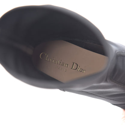 Christian Dior Micro Resille Lucite Etoile Boots 39 Black 6 of 14