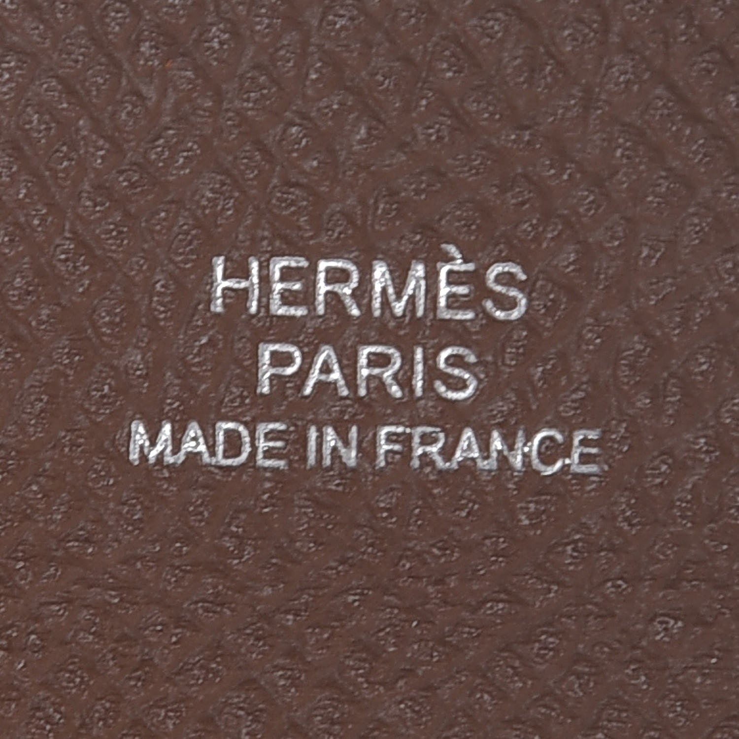Hermes Epsom Bastia Coin Purse Miel 4 of 6