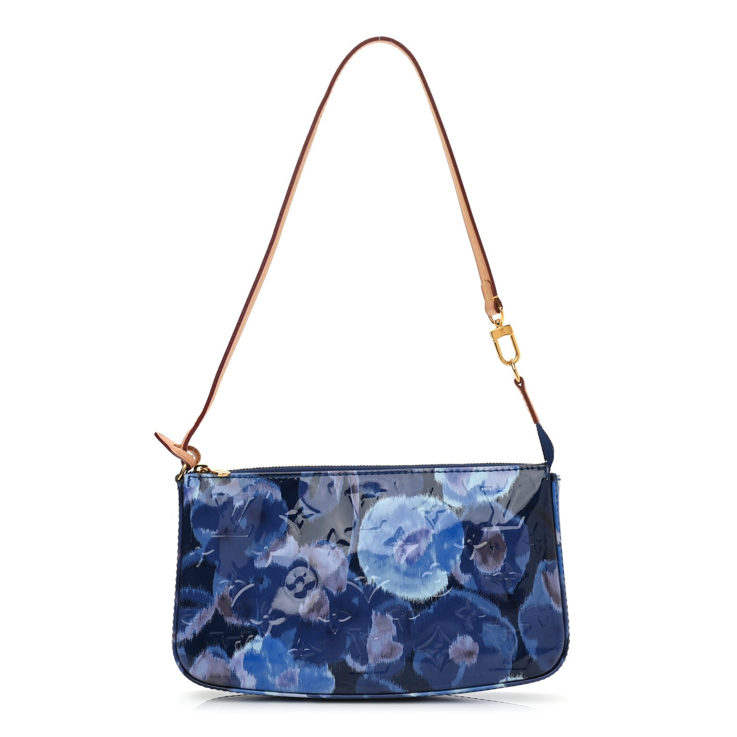 Vernis Ikat Pochette Accessories NM Grand Blue