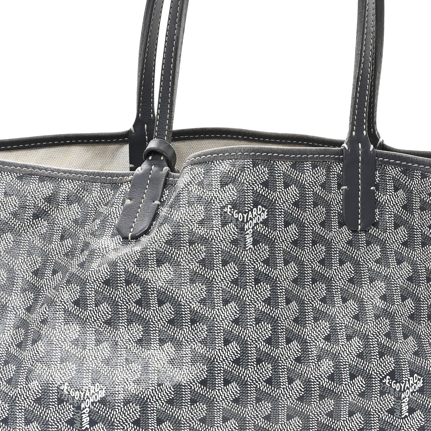 Goyard Goyardine Saint Louis PM Grey 9 of 14