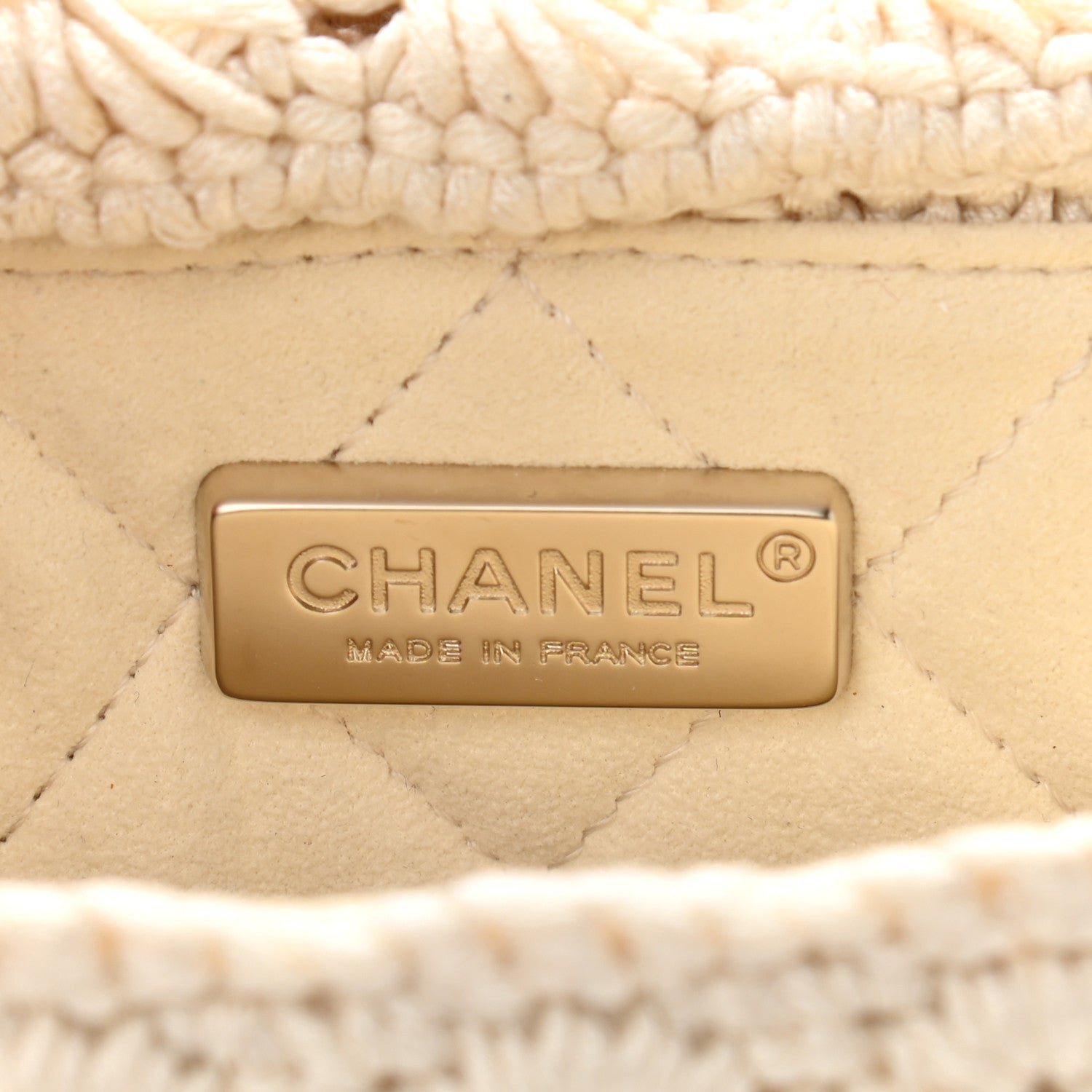 Chanel Crochet Camellia Small Flap Ivory 6 of 10