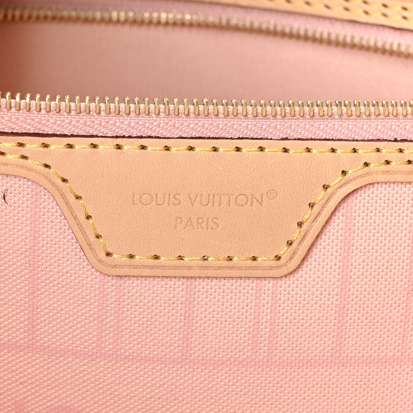 Damier Azur Neo Neverfull MM Rose Ballerine