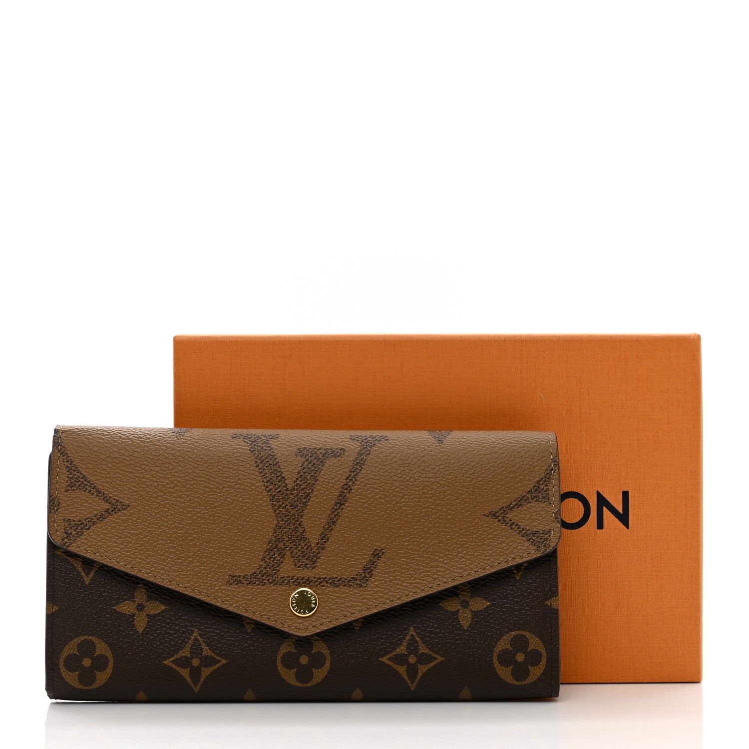 Louis Vuitton Reverse Monogram Giant Sarah Wallet 7 of 7