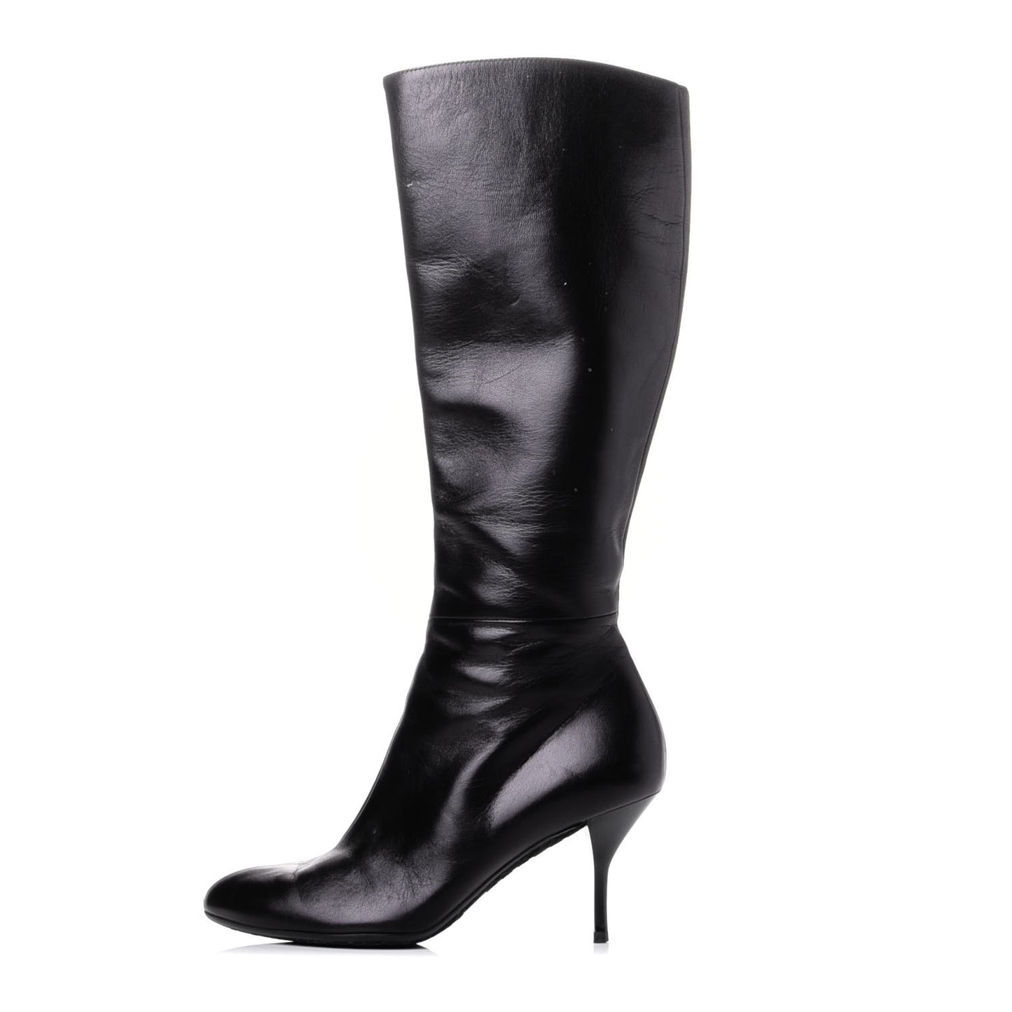 Nappa Tall Boots 36 Black