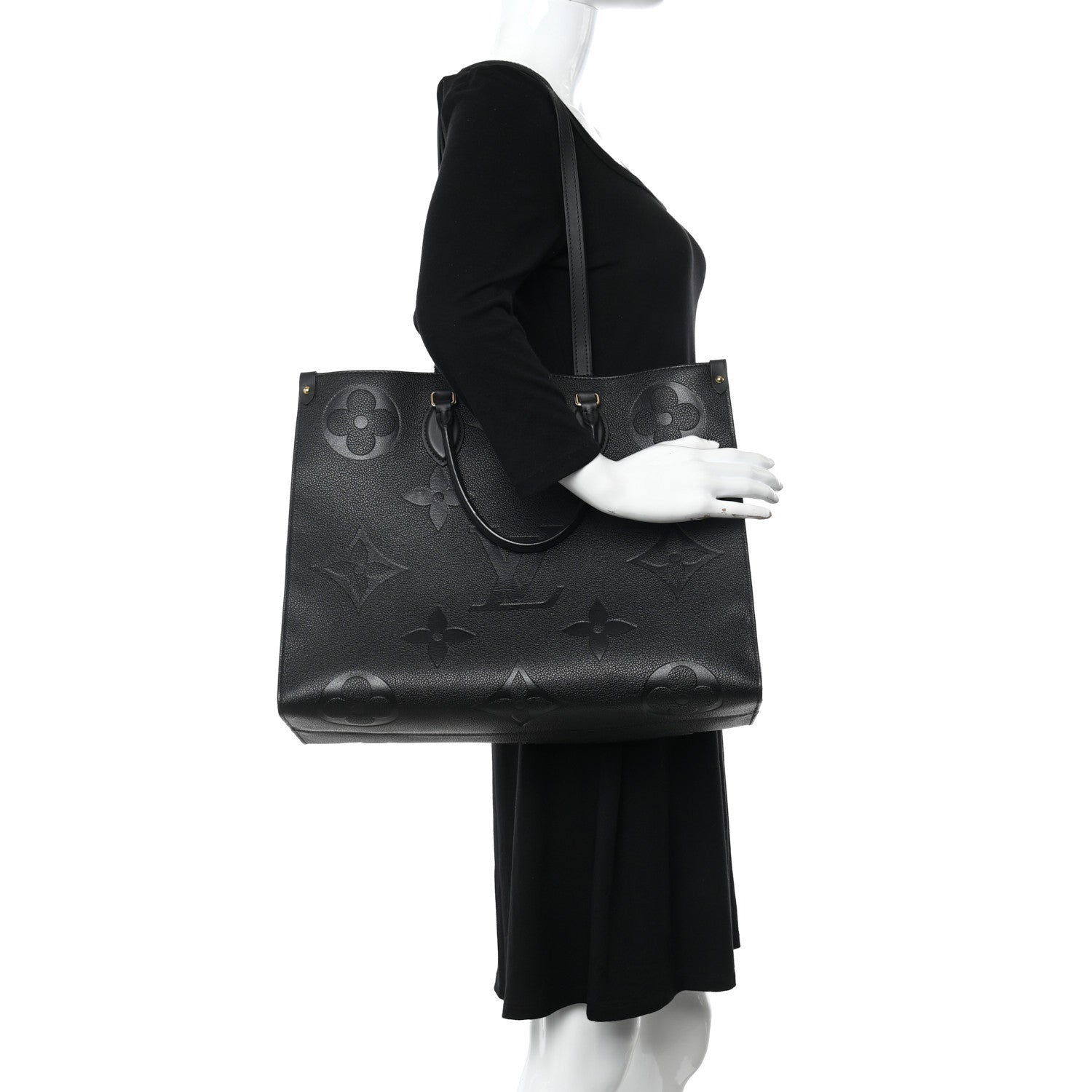 Louis Vuitton Empreinte Monogram Giant Onthego GM Black 2 of 8