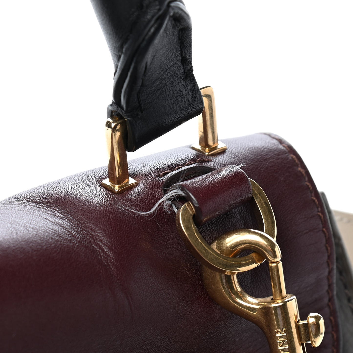 Smooth Calfskin Medium Tri-Color Trapeze