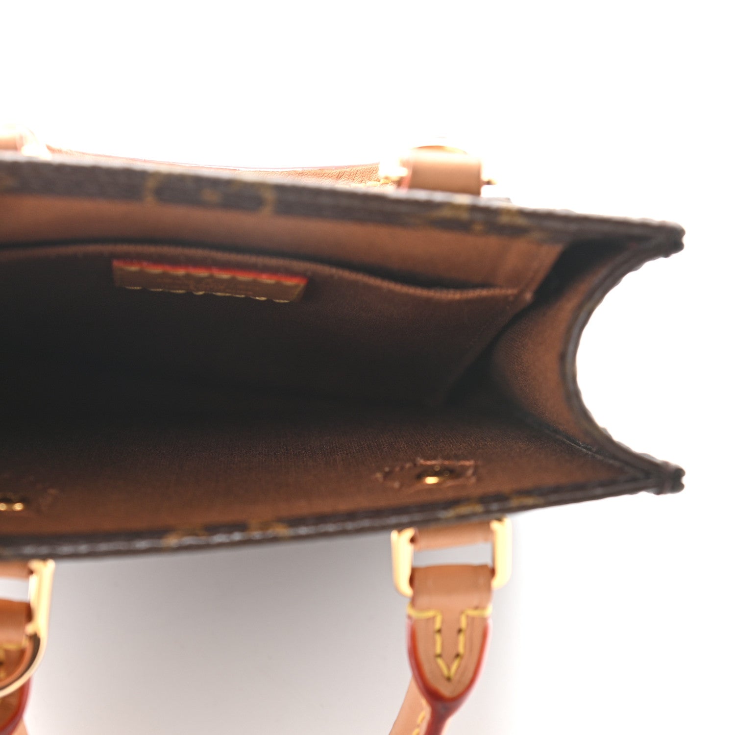 Louis Vuitton Monogram Petit Sac Plat 5 of 10