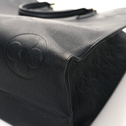 Louis Vuitton Empreinte Monogram Giant Onthego GM Black 9 of 13