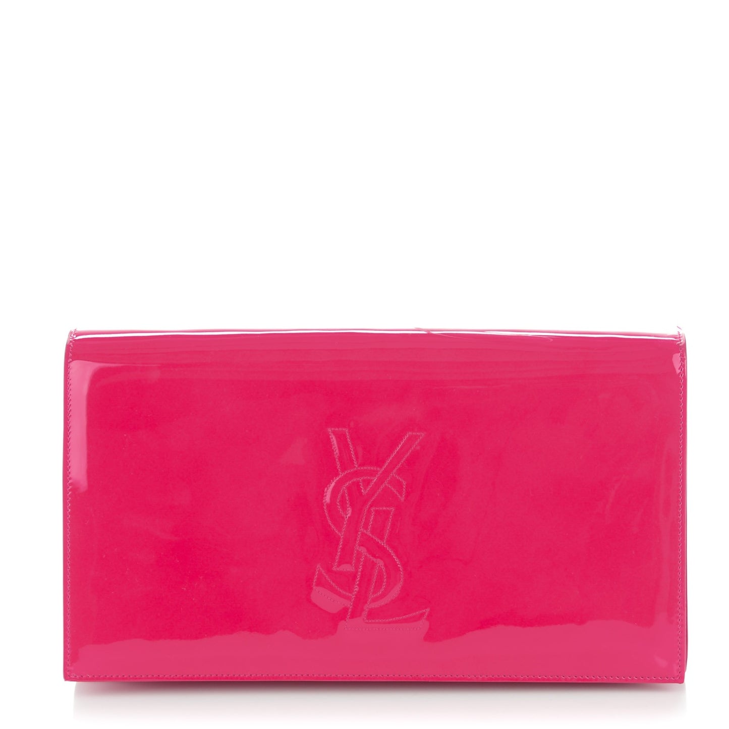 Patent Large Belle De Jour Clutch Fushia