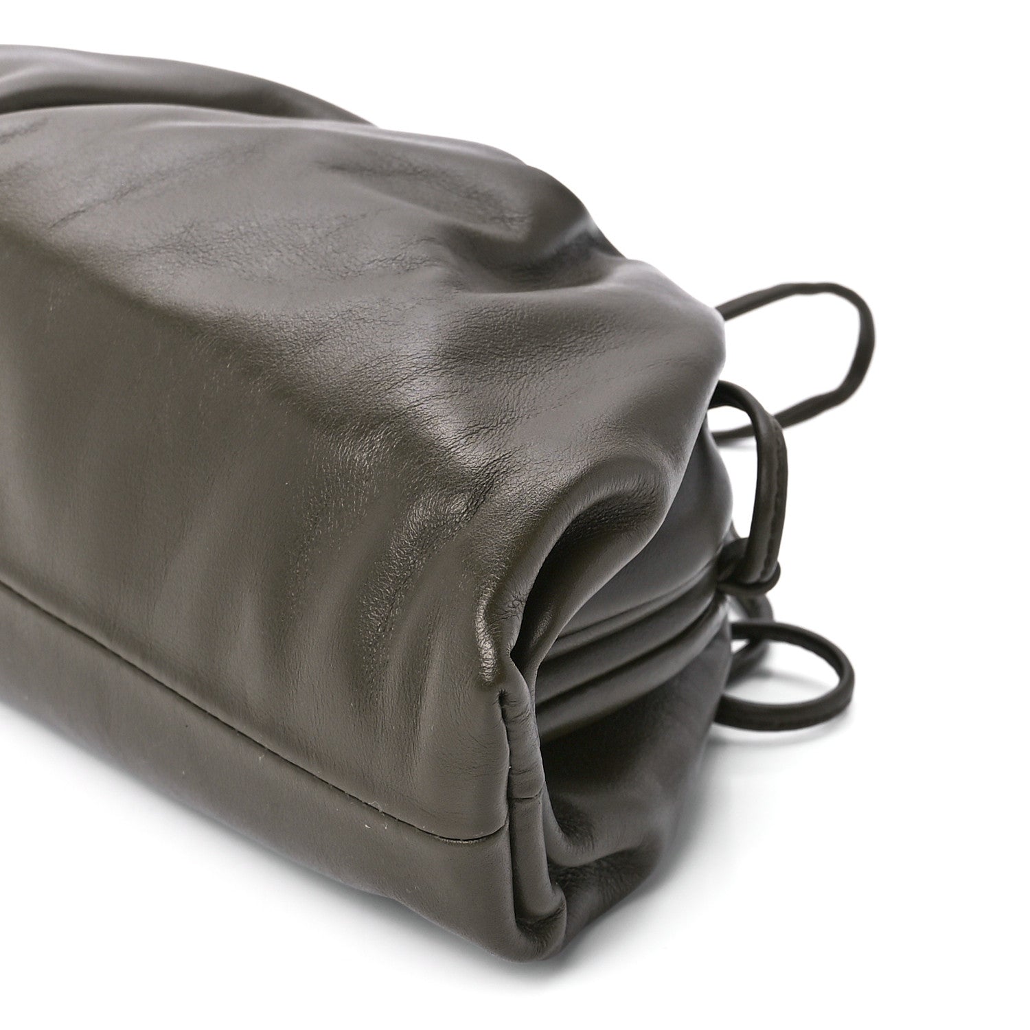 Bottega Veneta Butter Calfskin The Mini Pouch Kaki Fondente 12 of 12