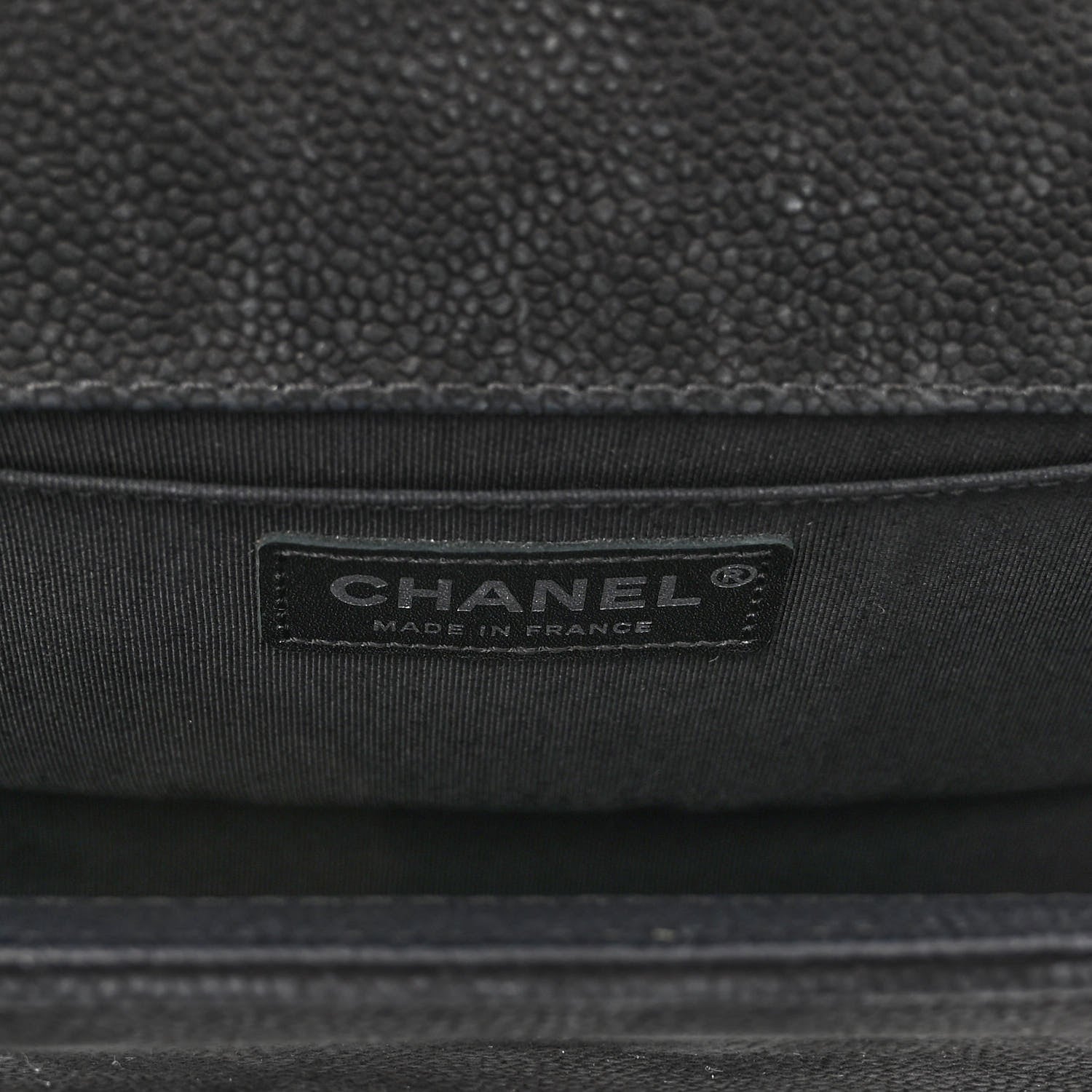 Chanel Iridescent Caviar Quilted Medium Boy Flap Black 6 of 10