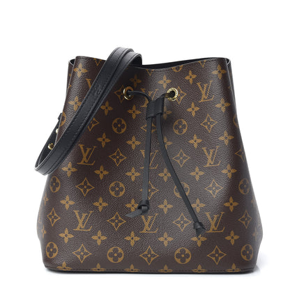 Louis Vuitton Monogram Neonoe MM Black 1 of 8