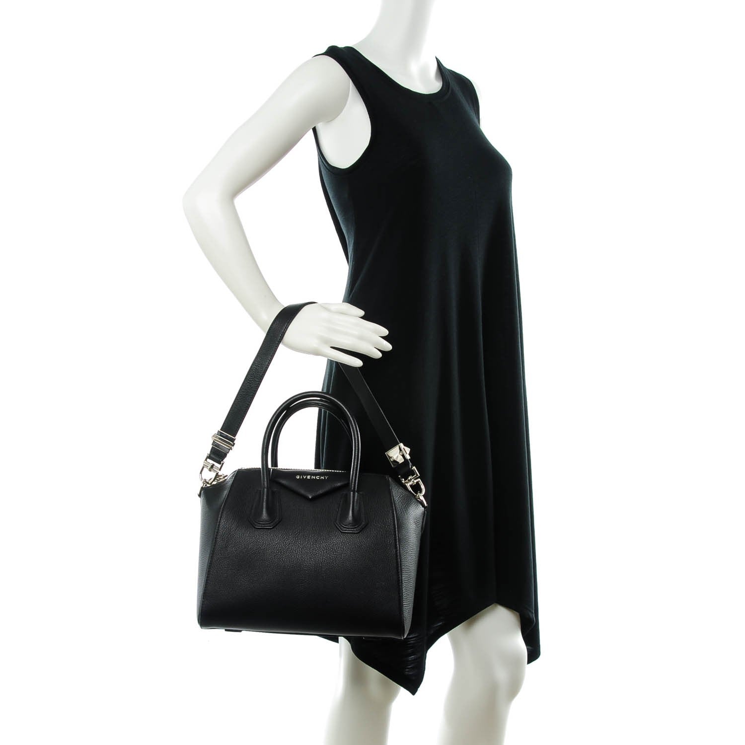Givenchy Sugar Goatskin Small Antigona Black 2 of 7