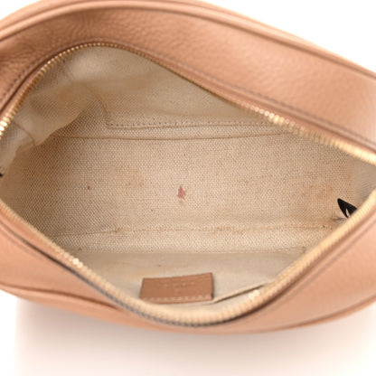 Gucci Pebbled Calfskin Small Soho Disco Bag Camelia 5 of 16