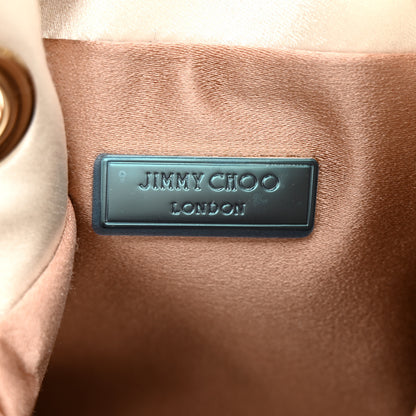 Jimmy Choo Satin Pearl Embellished Bon Bon Bag Ivory 10 of 21