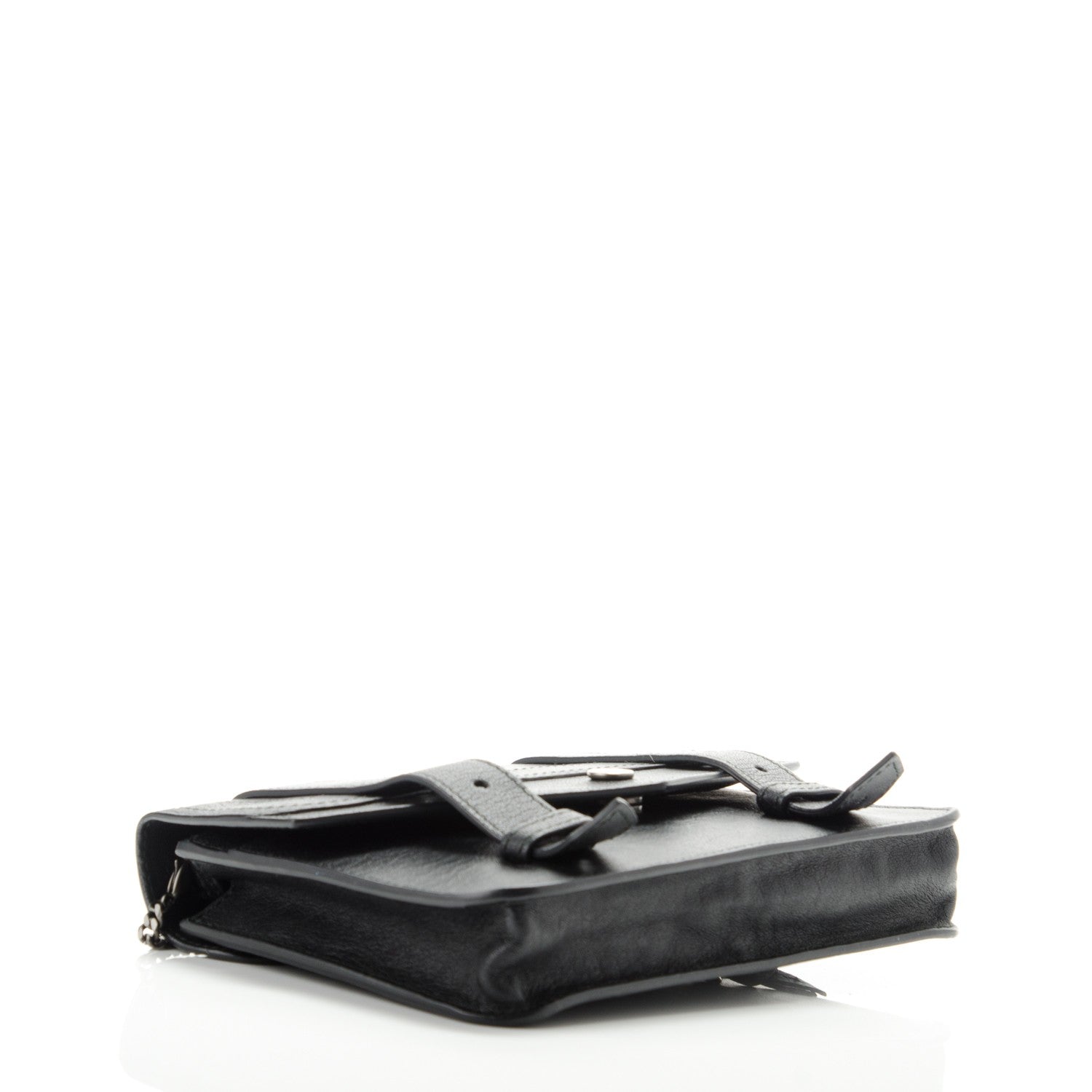 Proenza Schouler Lambskin Large PS1 Chain Wallet Black 4 of 6