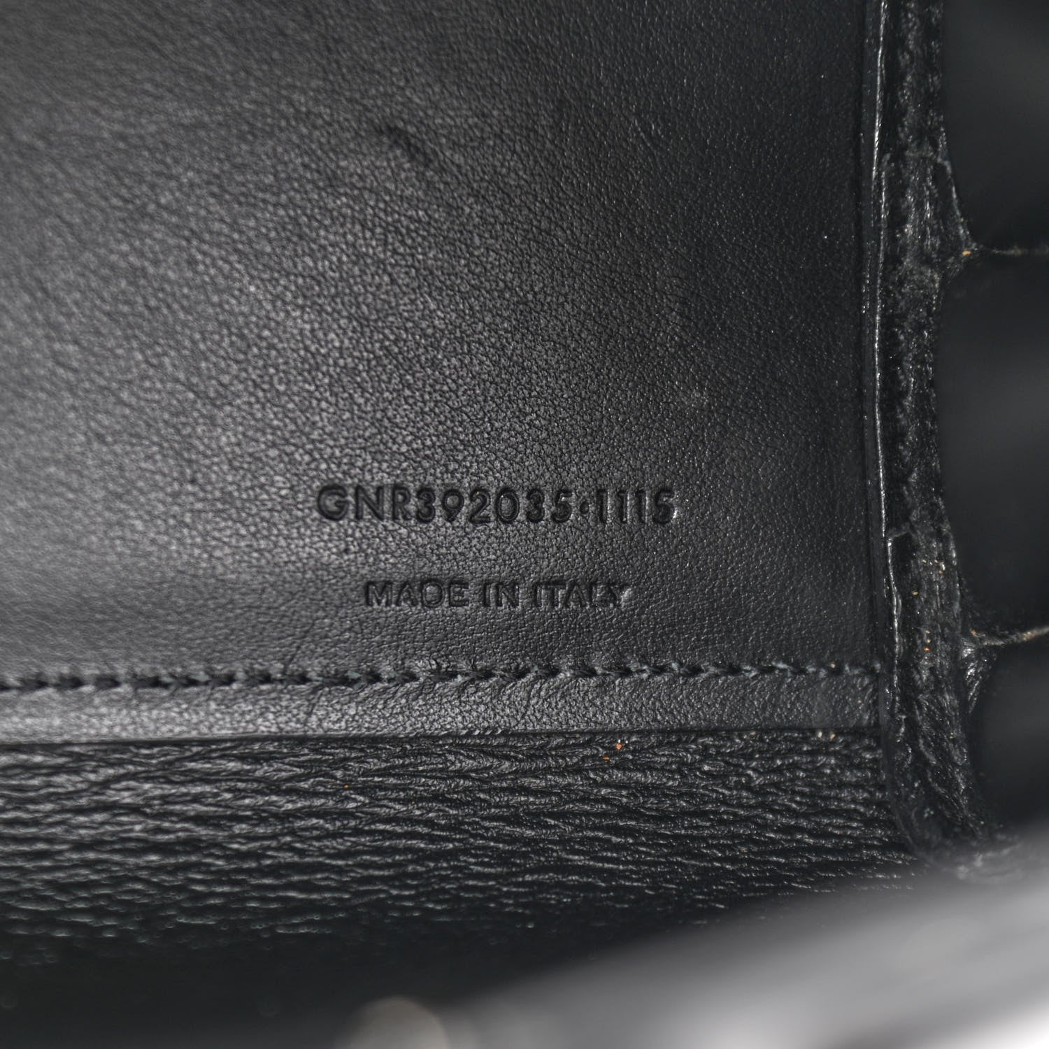 Saint Laurent Grained Calfskin Nano Sac De Jour Black 6 of 13