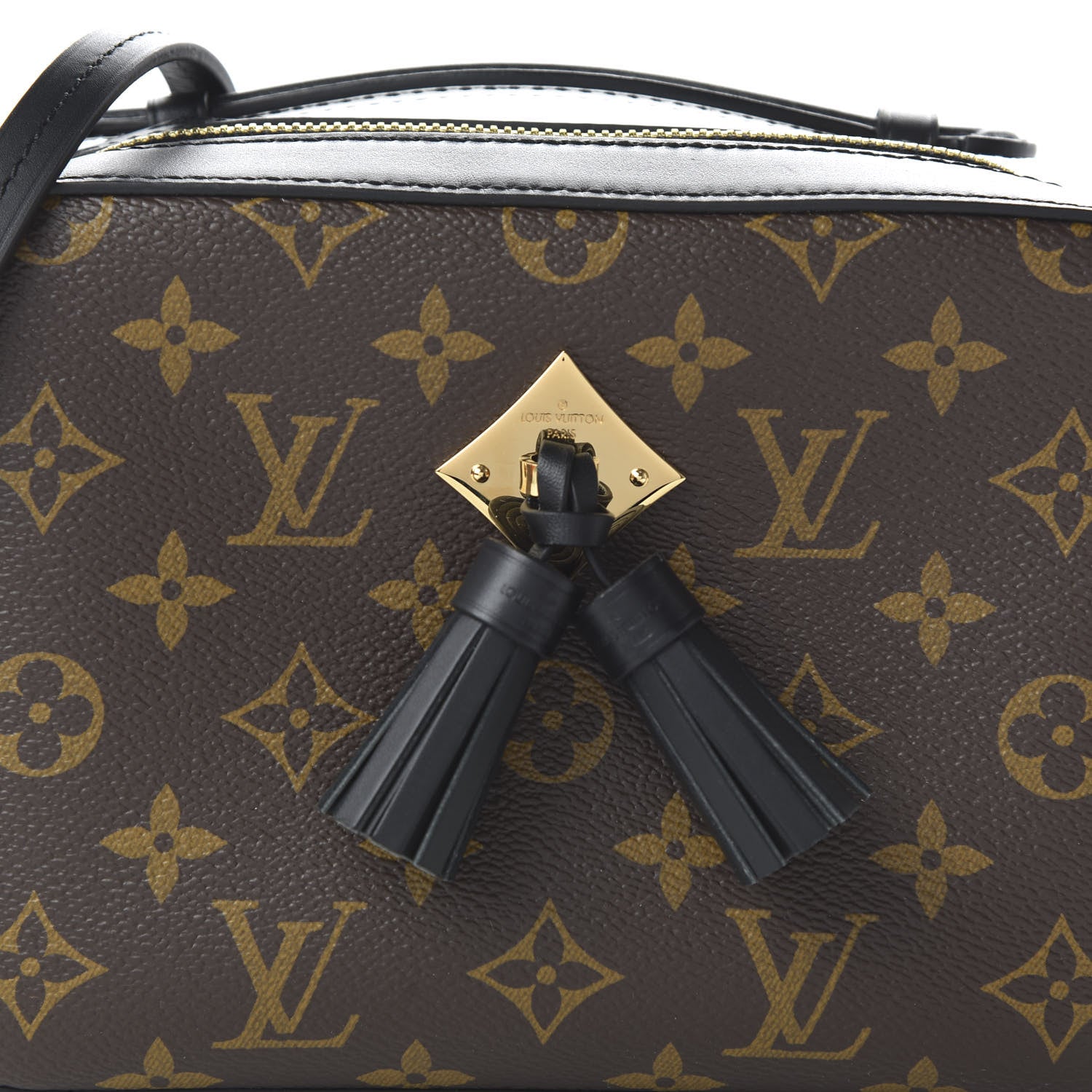 Louis Vuitton Monogram Saintonge Black 9 of 10