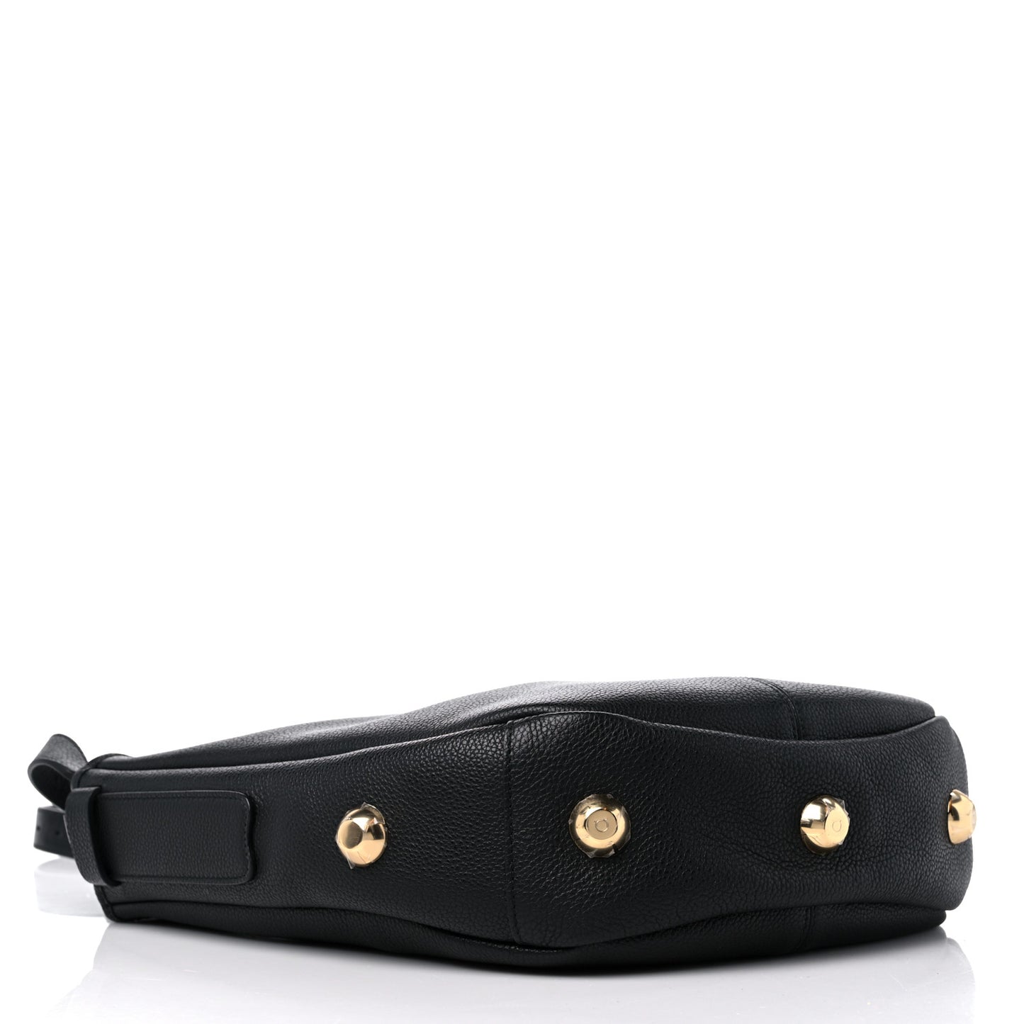Calfskin Glam Hobo Black