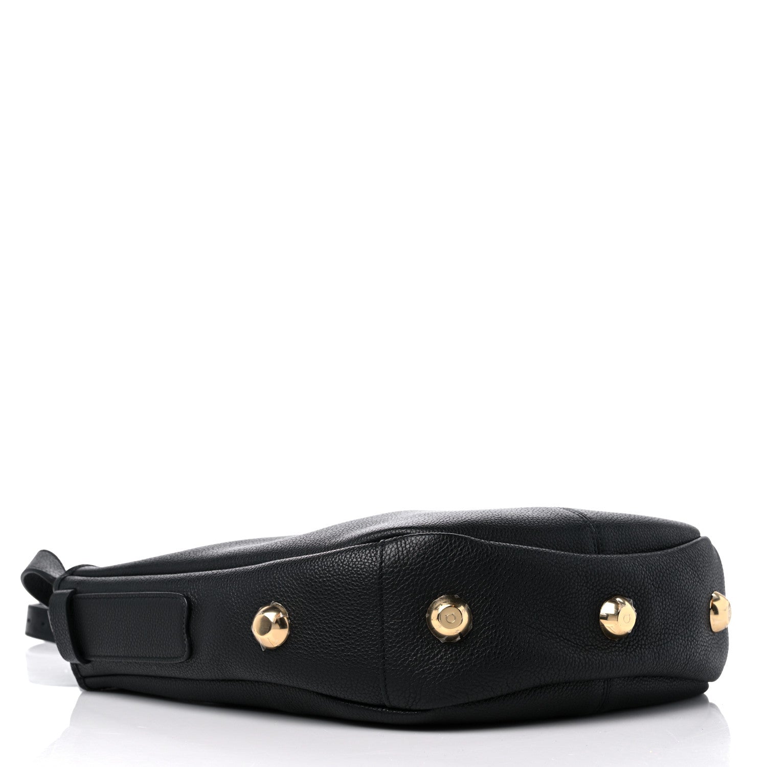 Salvatore Ferragamo Calfskin Glam Hobo Black 4 of 8