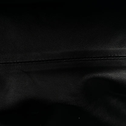 Bottega Veneta Smooth Butter Calf The Pouch Oversized Clutch Black 5 of 10
