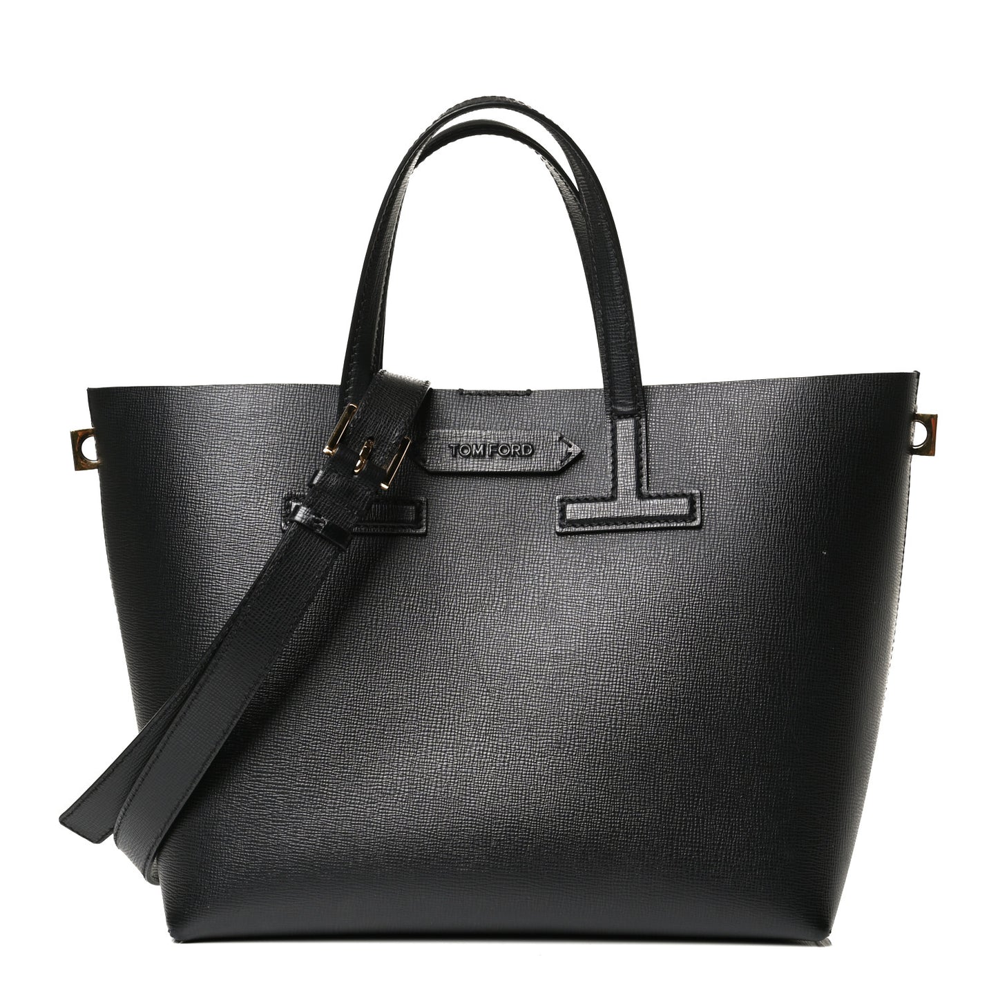 Saffiano Mini T Tote Black